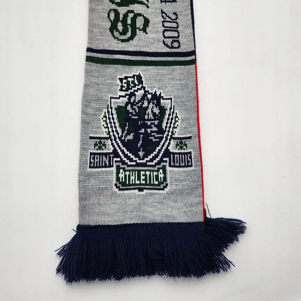 Chicago Red Stars Saint Louis Scarf‎ Red Blue Gray 55